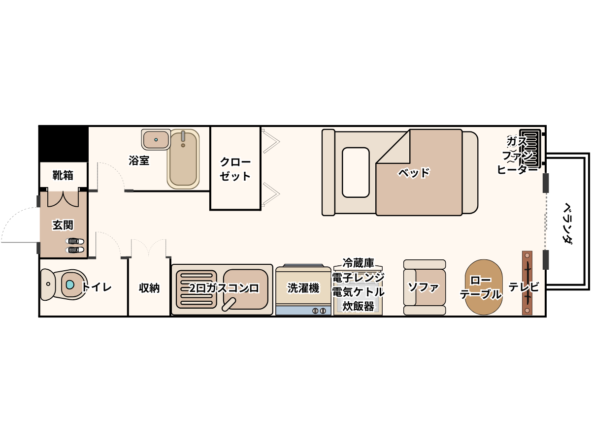 エリアワン函館市役所西の写真