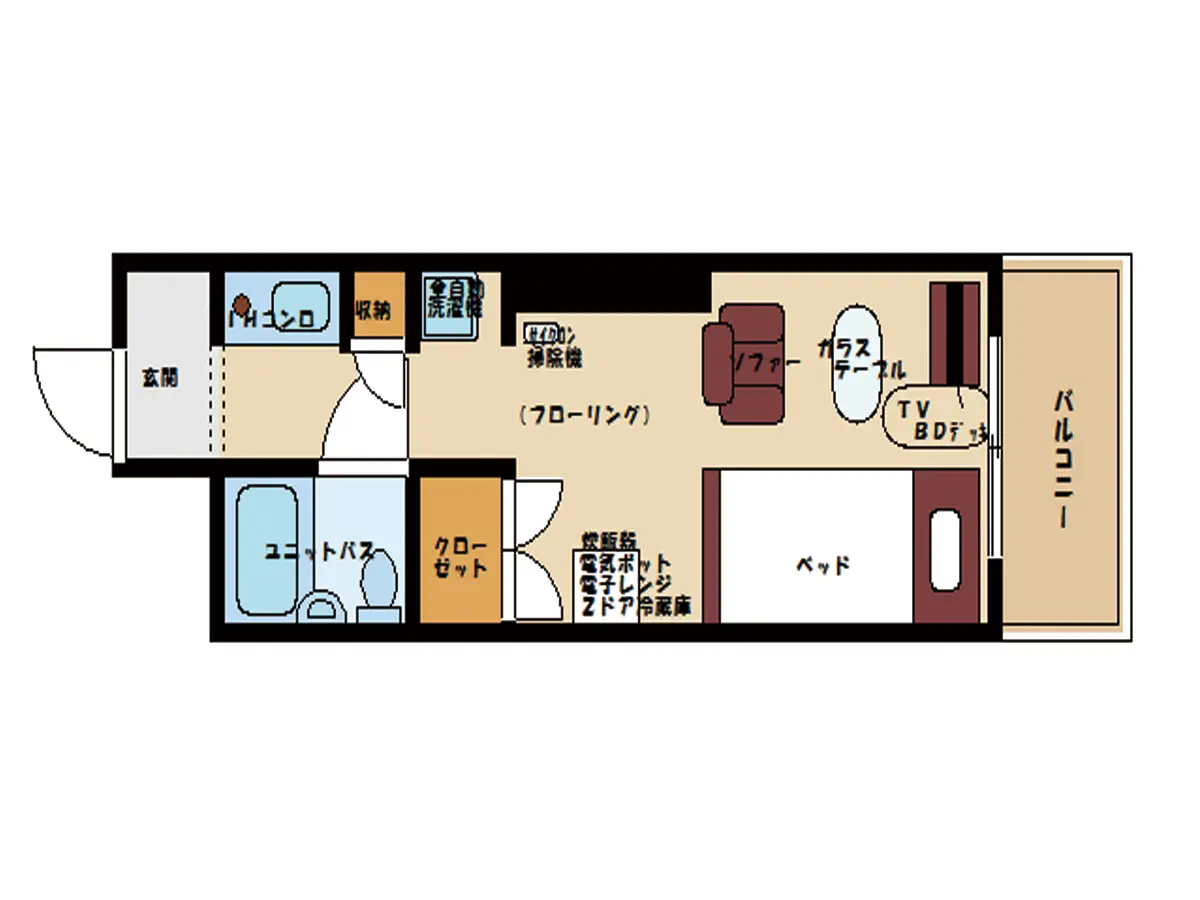 エリアワン愛媛　西条の間取り写真